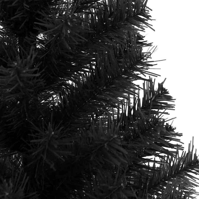 Schwarzer Premium-Tannenbaum – Stylisches Weihnachts-Highlight für moderne Wohnzimmer & luxuriöse Festtage 🎁🌲 150cm