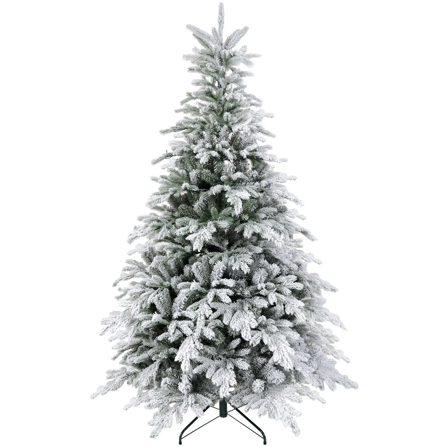 Weihnachtsbaum 180 cm 🎄 Mit 1321 Zweigen & Schnee-Style – üppiger, realistischer Baum für festliche Winterstimmung!