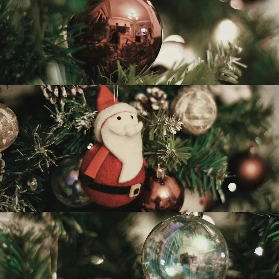 Set aus 24/36 Weihnachtsbaumkugeln 🎄 Vielfältige Farben & Designs – perfekte Dekoration für festliche Stimmung am Baum!