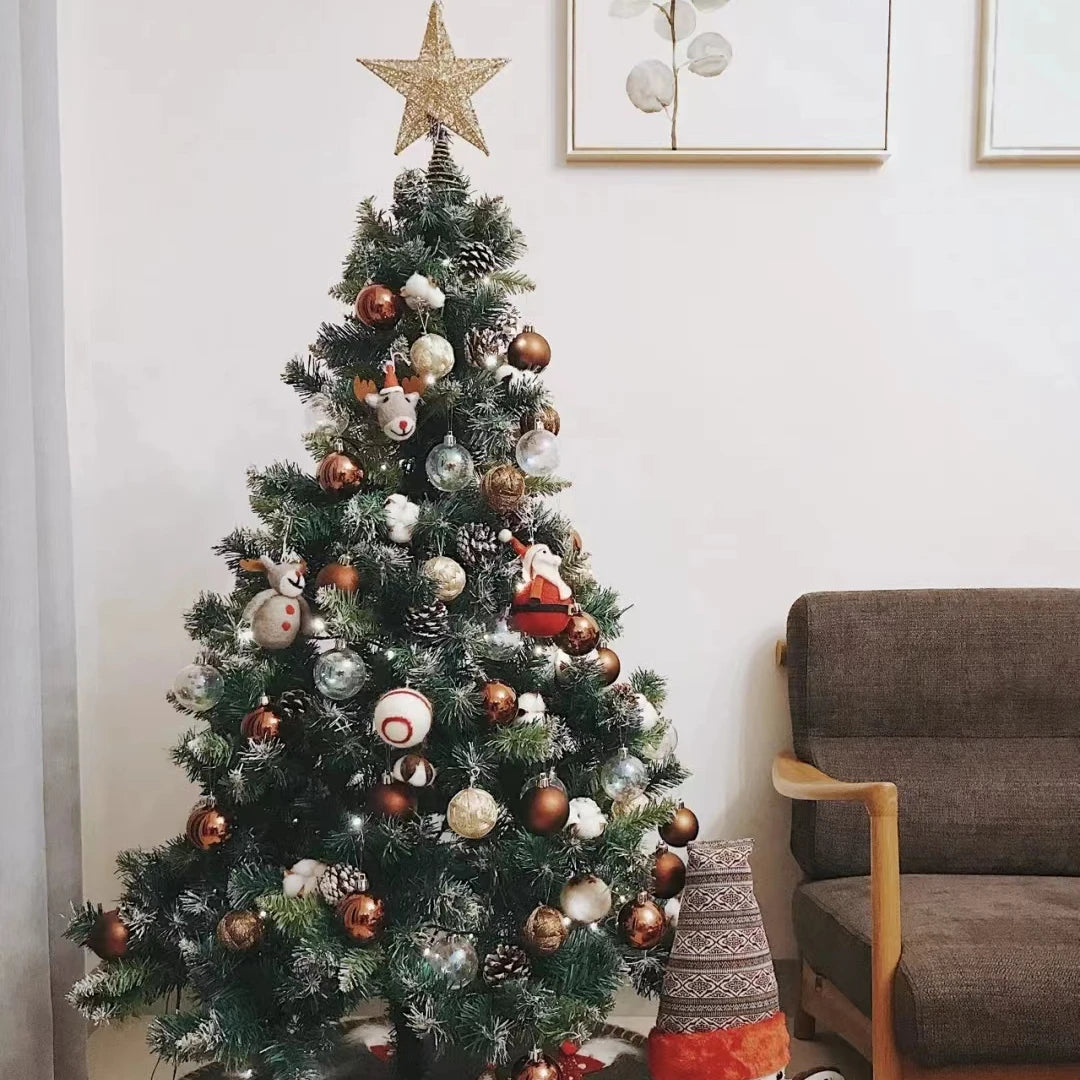 Set aus 24/36 Weihnachtsbaumkugeln 🎄 Vielfältige Farben & Designs – perfekte Dekoration für festliche Stimmung am Baum!