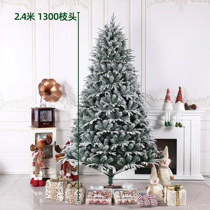 Traumhafter Weihnachtsbaum 🎄 In 3 Größen mit realistischer Schnee-Optik – bringt winterlichen Zauber in dein Zuhause!