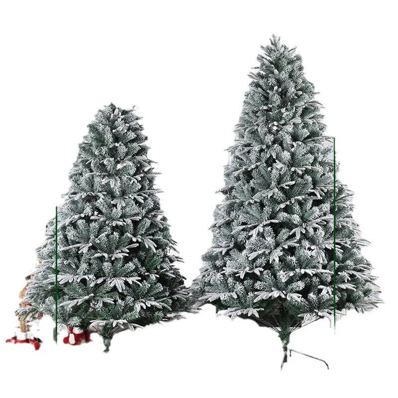 Traumhafter Weihnachtsbaum 🎄 In 3 Größen mit realistischer Schnee-Optik – bringt winterlichen Zauber in dein Zuhause!