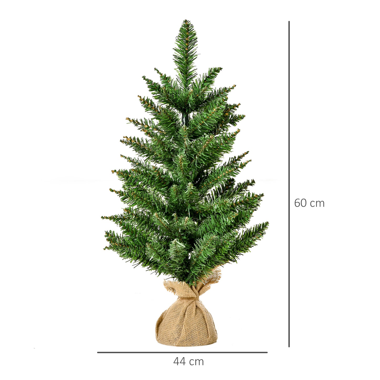 Weihnachtsbaum 60 cm 🎄 Perfekte Tischdeko für Zuhause oder Büro – kompakter Baum für festliche Stimmung überall!