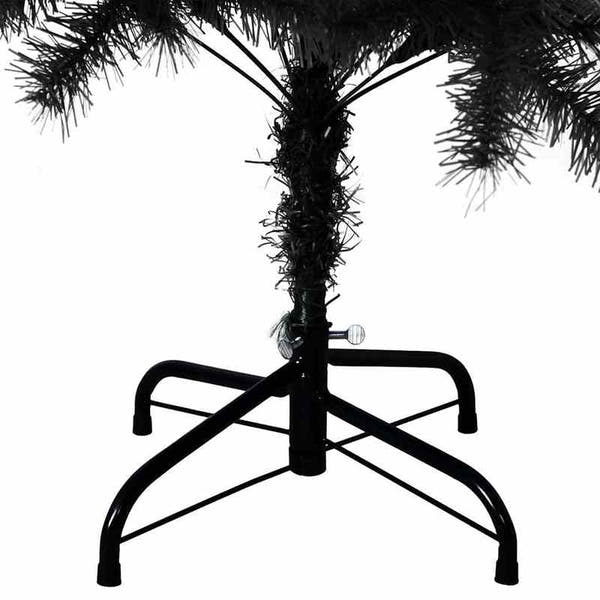 Schwarzer Premium-Tannenbaum – Stylisches Weihnachts-Highlight für moderne Wohnzimmer & luxuriöse Festtage 🎁🌲 150cm