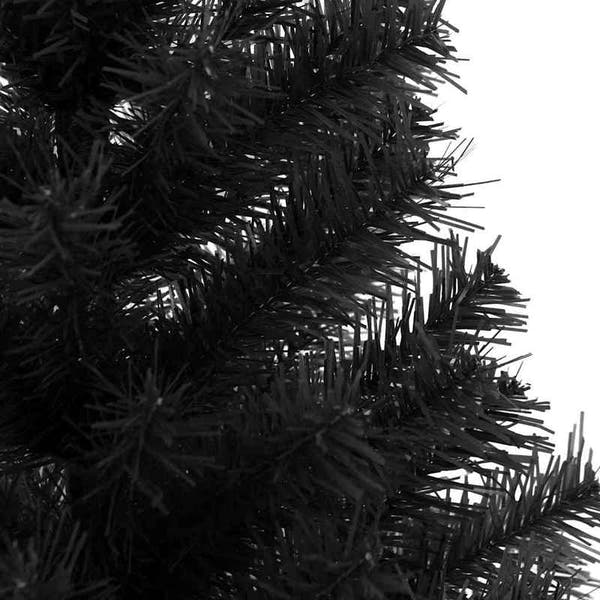 Schwarzer Premium-Tannenbaum – Stylisches Weihnachts-Highlight für moderne Wohnzimmer & luxuriöse Festtage 🎁🌲 150cm