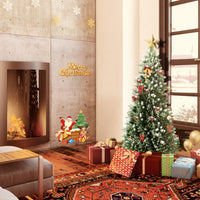Künstlicher Deko-Baum mit Schnee & Kiefernzapfen – edler Weihnachtsbaum für festliche Stimmung 15/180/210cm