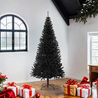 Schwarzer Premium-Tannenbaum – Stylisches Weihnachts-Highlight für moderne Wohnzimmer & luxuriöse Festtage 🎁🌲 180cm