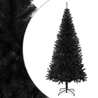 Schwarzer Premium-Tannenbaum – Stylisches Weihnachts-Highlight für moderne Wohnzimmer & luxuriöse Festtage 🎁🌲 180cm