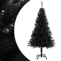 Schwarzer Premium-Tannenbaum – Stylisches Weihnachts-Highlight für moderne Wohnzimmer & luxuriöse Festtage 🎁🌲 150cm