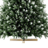 Künstlicher Deko-Baum mit Schnee & Kiefernzapfen – edler Weihnachtsbaum für festliche Stimmung 15/180/210cm
