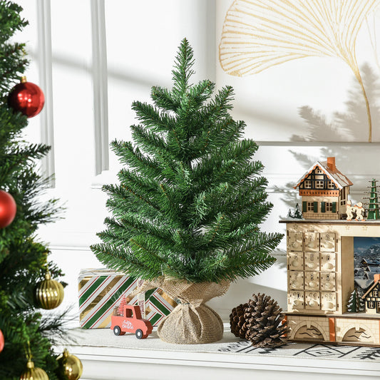 Weihnachtsbaum 60 cm 🎄 Perfekte Tischdeko für Zuhause oder Büro – kompakter Baum für festliche Stimmung überall!