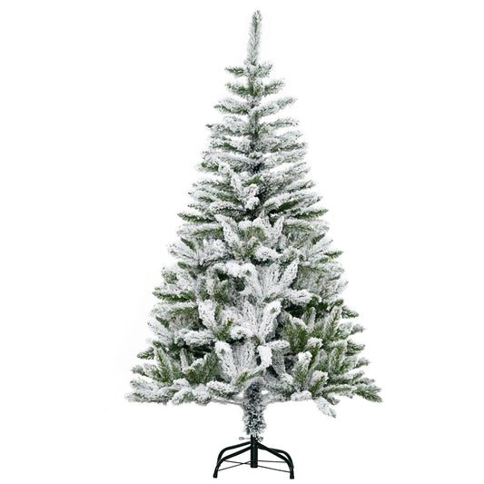 Wunderschöner Weihnachtsbaum 🎄 In 2 Größen mit edler Schnee-Optik – für festliche Winterstimmung in jedem Raum!