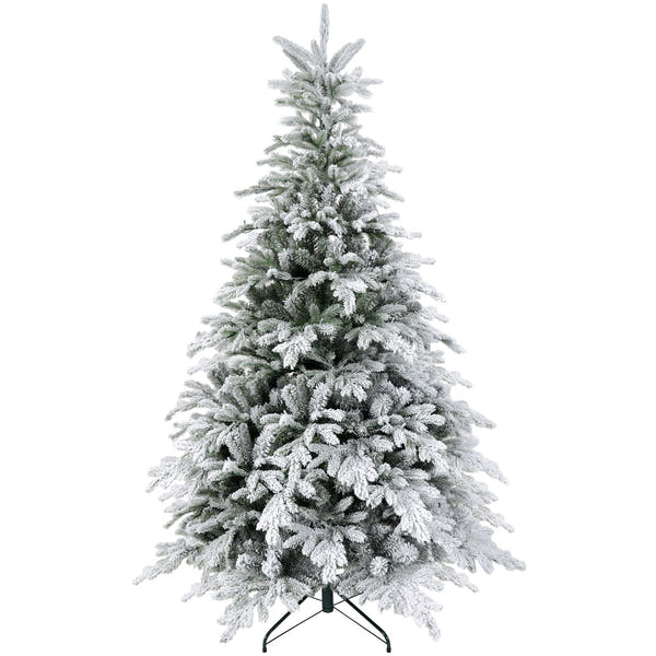 Weihnachtsbaum 180 cm 🎄 Mit 1321 Zweigen & Schnee-Style – üppiger, realistischer Baum für festliche Winterstimmung!