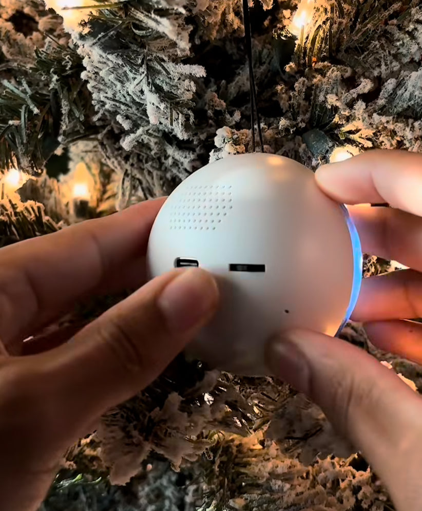Magische Video-Kugel für den Tannenbaum✨ – PERFEKTES GESCHENK! Spielt deine Lieblingsvideos ab! Mit Ton✨