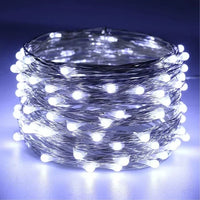 Magische LED Lichterkette in vielen Farben ✨ Perfekt für Weihnachtsbaum, Deko & Garten – 1M bis 30M Länge!