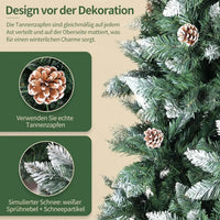 Weihnachtsbaum in 5 Größen 🎄 Wähle 150–270 cm – perfekte Dekoration für jedes Zuhause in realistischer Optik!