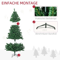 Weihnachtsbaum 180cm grün wie Nordmanntanne
