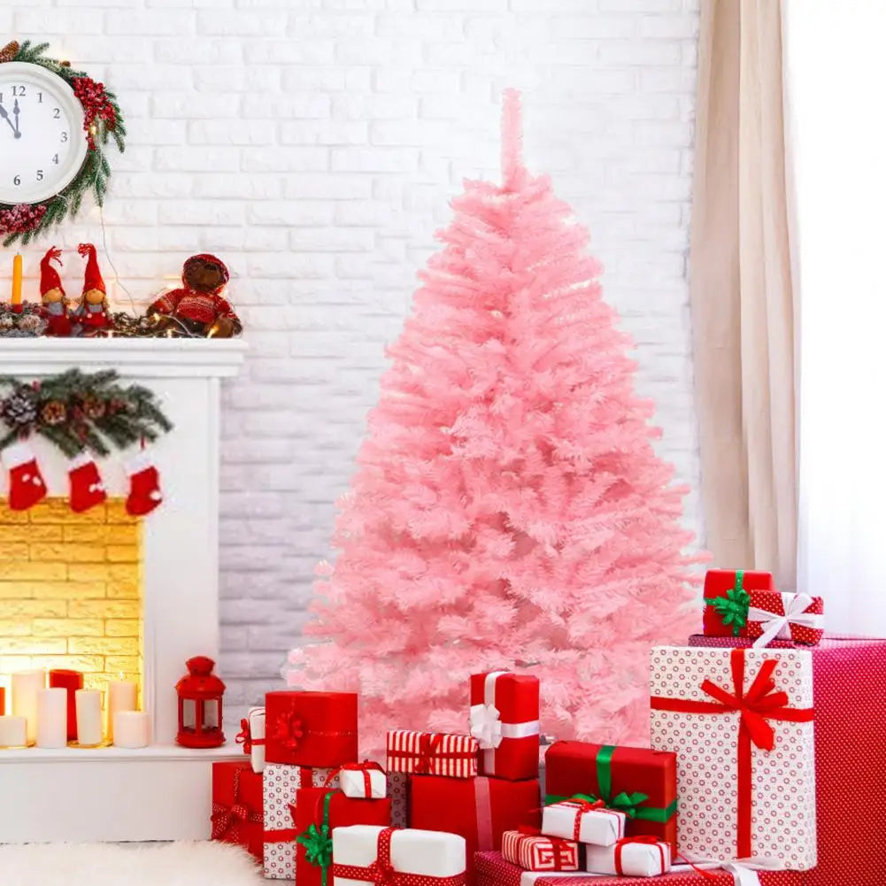 Exklusiver Weihnachtsbaum 🎄 Strahlendes Pink als echter Hingucker – bringt Farbe und Feststimmung in dein Zuhause!
