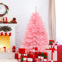 Exklusiver Weihnachtsbaum 🎄 Strahlendes Pink als echter Hingucker – bringt Farbe und Feststimmung in dein Zuhause!