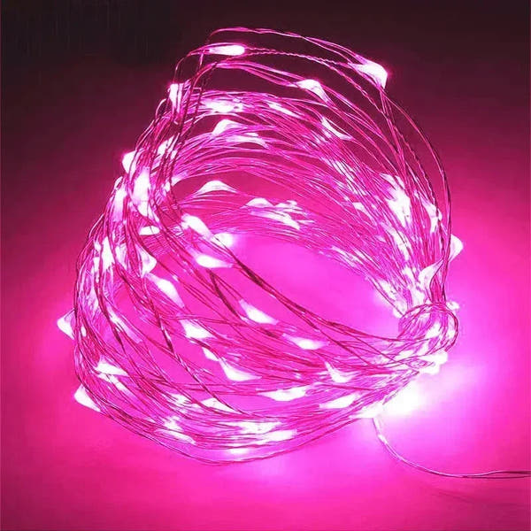 Magische LED Lichterkette in vielen Farben ✨ Perfekt für Weihnachtsbaum, Deko & Garten – 1M bis 30M Länge!