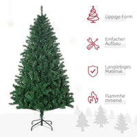 Weihnachtsbaum 180cm grün wie Nordmanntanne