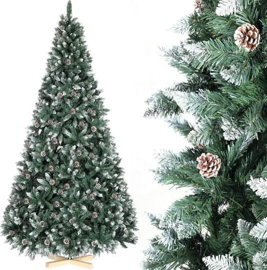 Weihnachtsbaum in 5 Größen 🎄 Wähle 150–270 cm – perfekte Dekoration für jedes Zuhause in realistischer Optik!