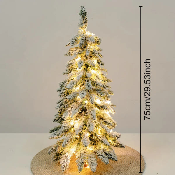 Eleganter Deko-Weihnachtsbaum 🎄 In 3 Größen erhältlich – wahlweise mit oder ohne LED-Beleuchtung für festliche Stimmung!