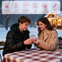 Magische Video-Kugel für den Tannenbaum✨ – PERFEKTES GESCHENK! Spielt deine Lieblingsvideos ab! Mit Ton✨