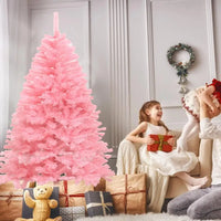 Exklusiver Weihnachtsbaum 🎄 Strahlendes Pink als echter Hingucker – bringt Farbe und Feststimmung in dein Zuhause!