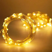 Magische LED Lichterkette in vielen Farben ✨ Perfekt für Weihnachtsbaum, Deko & Garten – 1M bis 30M Länge!