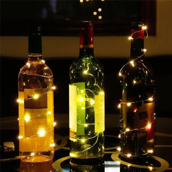 Magische LED Lichterkette in vielen Farben ✨ Perfekt für Weihnachtsbaum, Deko & Garten – 1M bis 30M Länge!