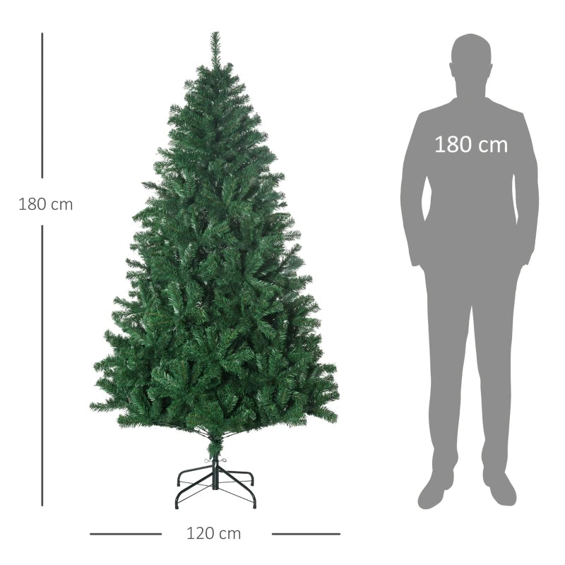 Weihnachtsbaum 180cm grün wie Nordmanntanne