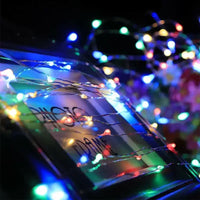 Magische LED Lichterkette in vielen Farben ✨ Perfekt für Weihnachtsbaum, Deko & Garten – 1M bis 30M Länge!
