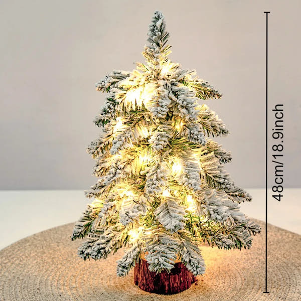 Eleganter Deko-Weihnachtsbaum 🎄 In 3 Größen erhältlich – wahlweise mit oder ohne LED-Beleuchtung für festliche Stimmung!