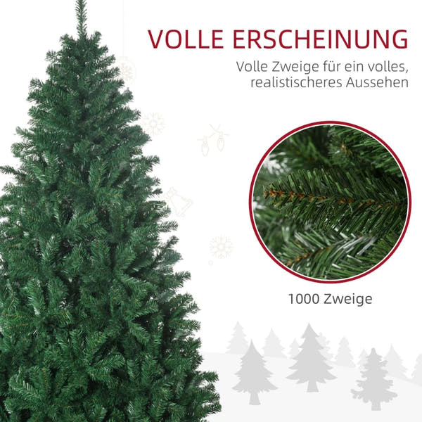 Weihnachtsbaum 180cm grün wie Nordmanntanne