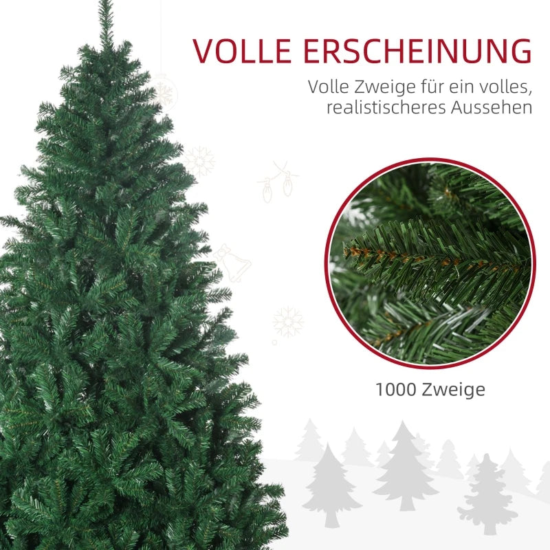 Weihnachtsbaum 180cm grün wie Nordmanntanne