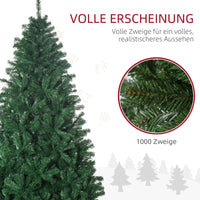 Weihnachtsbaum 180cm grün wie Nordmanntanne