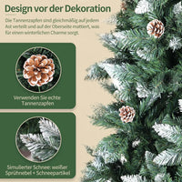 Weihnachtsbaum in 5 Größen 🎄 Wähle 150–270 cm – perfekte Dekoration für jedes Zuhause in realistischer Optik!