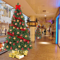 Weihnachtsbaum 150 cm 🎄 Nordmanntannen-Look wie echt – realistisches Design mit stabilem, sicherem Standfuß!