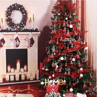 Set aus 24/36 Weihnachtsbaumkugeln 🎄 Vielfältige Farben & Designs – perfekte Dekoration für festliche Stimmung am Baum!