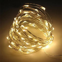 Magische LED Lichterkette in vielen Farben ✨ Perfekt für Weihnachtsbaum, Deko & Garten – 1M bis 30M Länge!