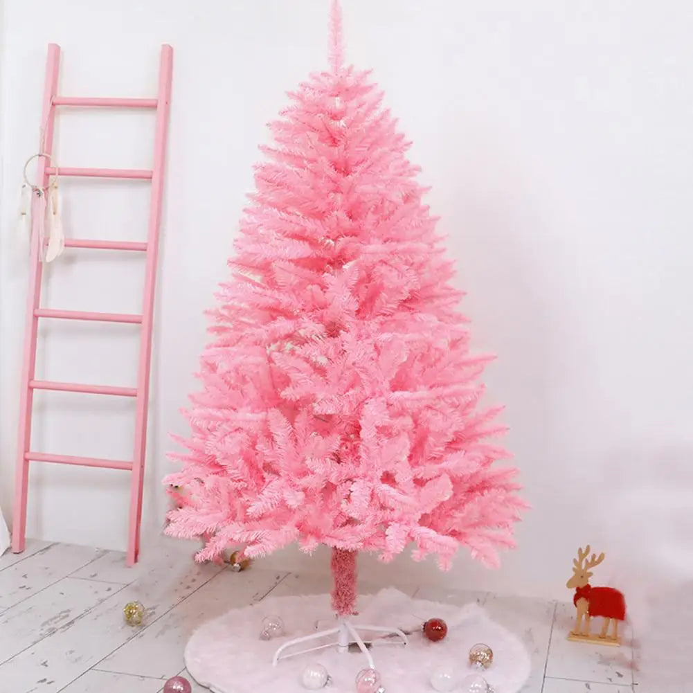 Exklusiver Weihnachtsbaum 🎄 Strahlendes Pink als echter Hingucker – bringt Farbe und Feststimmung in dein Zuhause!
