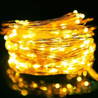 Magische LED Lichterkette in vielen Farben ✨ Perfekt für Weihnachtsbaum, Deko & Garten – 1M bis 30M Länge!