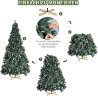 Weihnachtsbaum in 5 Größen 🎄 Wähle 150–270 cm – perfekte Dekoration für jedes Zuhause in realistischer Optik!