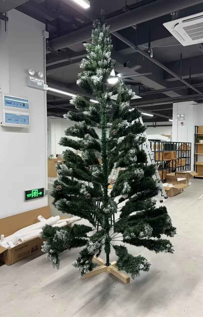 Weihnachtsbaum in 5 Größen 🎄 Wähle 150–270 cm – perfekte Dekoration für jedes Zuhause in realistischer Optik!