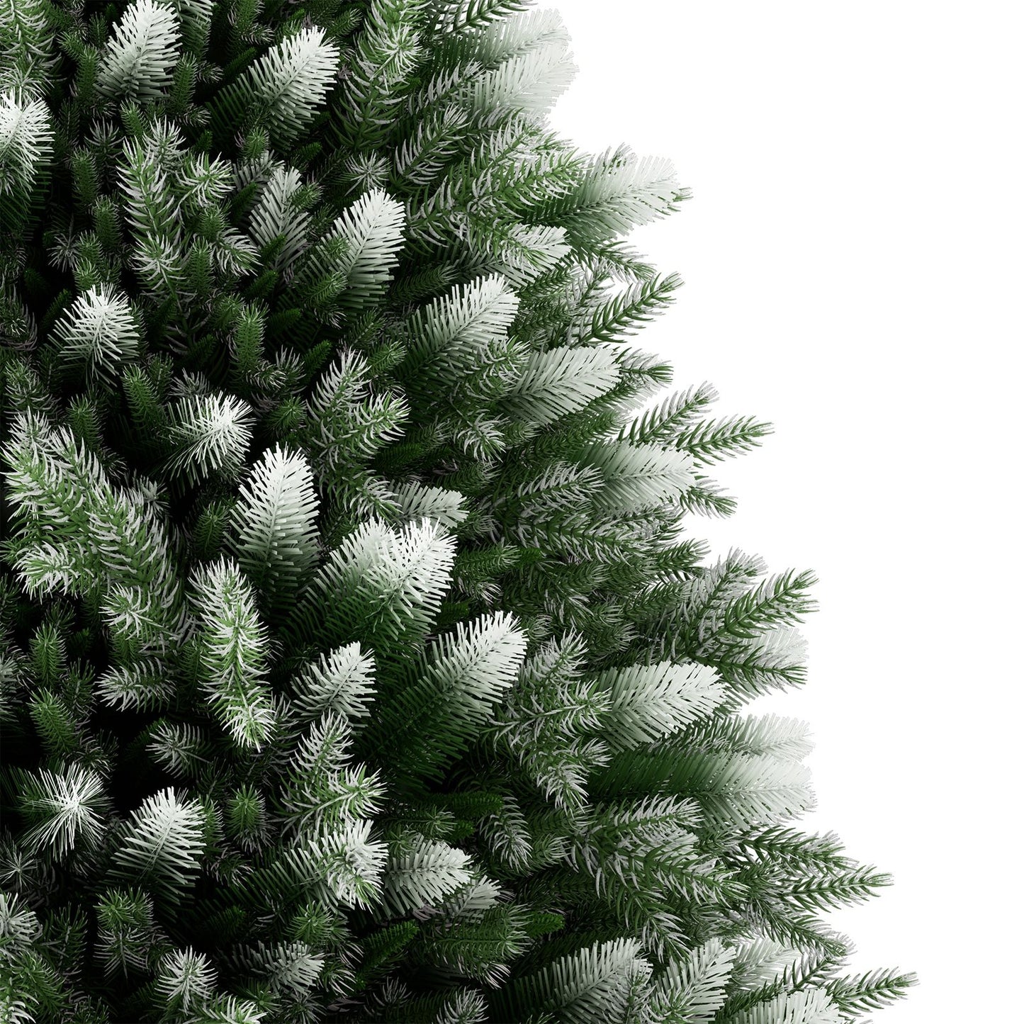 Künstlicher Deko-Baum mit Schnee & Kiefernzapfen – edler Weihnachtsbaum für festliche Stimmung 15/180/210cm