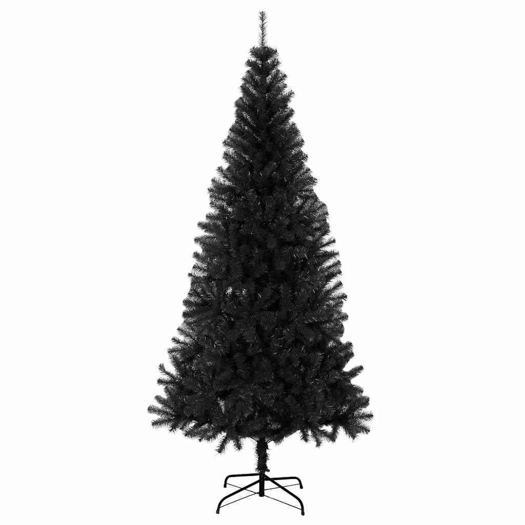 Schwarzer Premium-Tannenbaum – Stylisches Weihnachts-Highlight für moderne Wohnzimmer & luxuriöse Festtage 🎁🌲 180cm