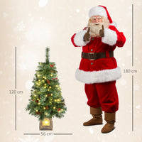 Weihnachtsbaum 120 cm 🎄 Mit 100 LED-Lichtern – zauberhafte Beleuchtung für festliche Stimmung zu Hause!